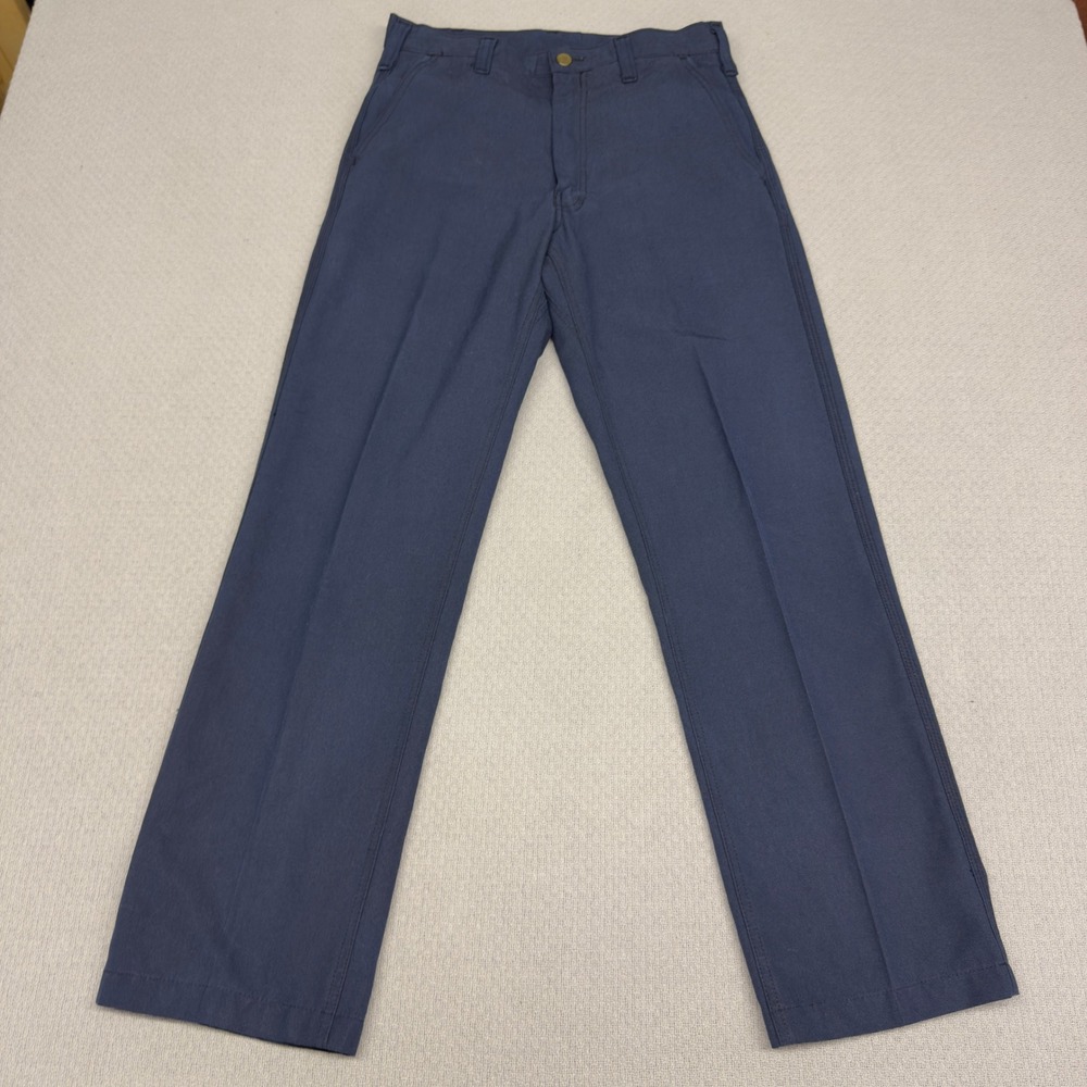 Workrite Mens Navy Blue Nomex Flame Resistant Pants 400NMX75NB 30x30